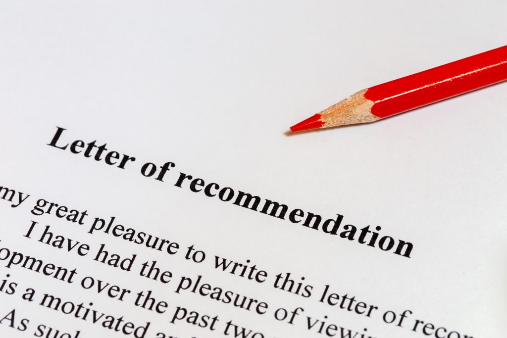 Letter Of Recommendation — The James G Martin Center For Academic Renewal