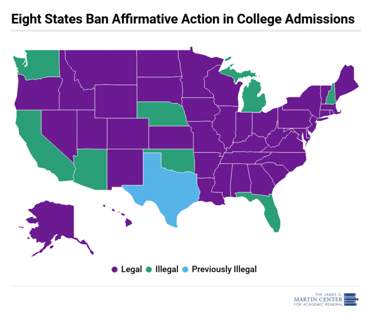 Did You Know? Eight States Ban Affirmative Action in College Admissions