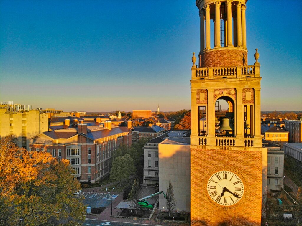 Traditional architecture, as shown here, says something about UNC's values.